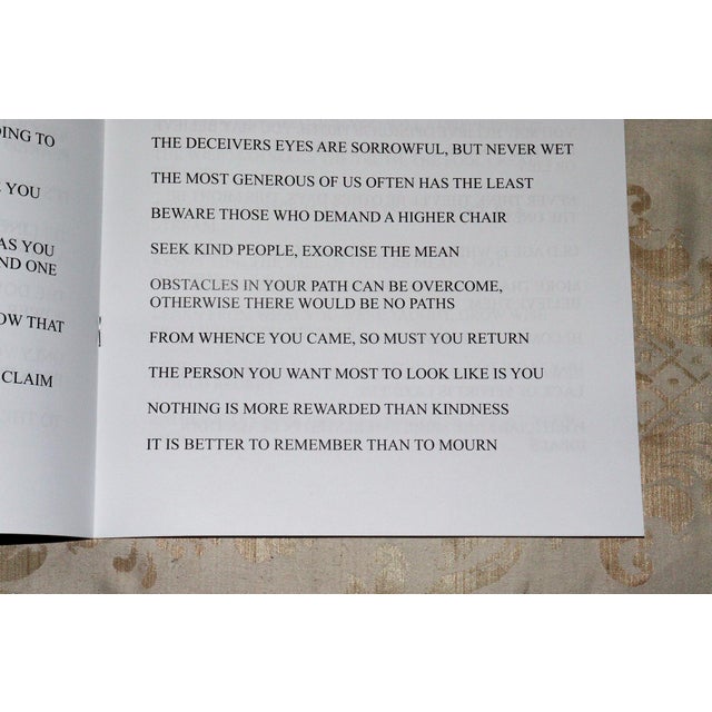 "TO SAY THE MOST, SAY THE LEAST" Joseph Schmidt motivational booklet of short sayings. Philosophical and meant to inspire....
