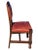 On Hold - Vintage 1966 Spanish Hand Carved Walnut and Tooled Leather Chair For Sale - Image 12 of 13