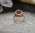 1930s 14k Yellow Gold Carnelain Soldier Warrior Intaglio Signet Ring Sz 10.25 For Sale - Image 17 of 17
