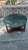 Vintage French Empire Neoclassical Style Mahogany Green Marble TopCoffee Table For Sale - Image 10 of 13