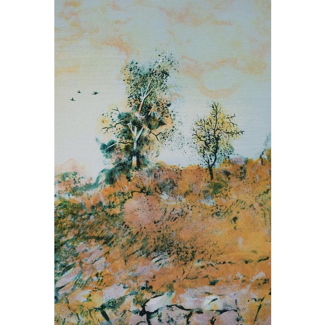 Antonio Rivera, Au bord de la rivière, Lithograph For Sale - Image 4 of 7