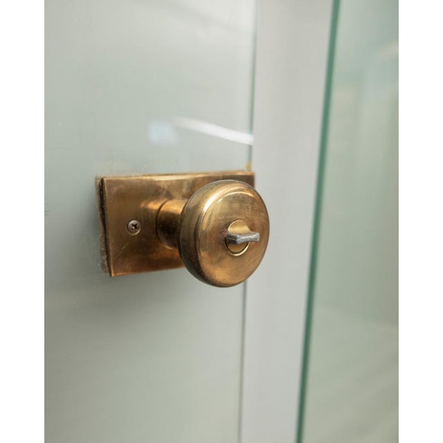 1960s Vintage Doors in Glass and Brass from from Fontana Arte, Set of 4 For Sale - Image 5 of 11