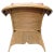 Wood Pencil Reed Fan Back Rattan Lounge Chair For Sale - Image 7 of 12
