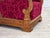 Mid-Century Modern Danish Relax Armchair in Red Furniture Velour and Oak Wood, 1950s For Sale - Image 3 of 18
