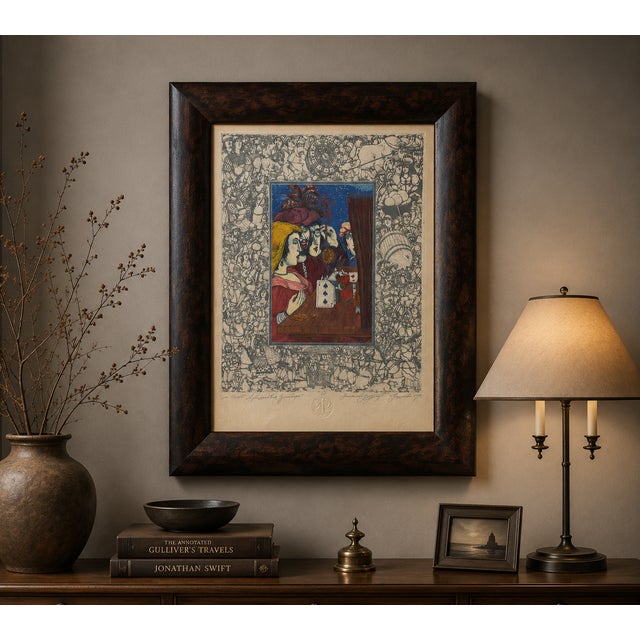 Contemporary 1997 Peter Annenkov "Gulliver in the Land of Giants, Brobdingnag" For Sale - Image 3 of 6