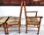 Vintage Ladder Back Rush Seat Dining Chairs Set of 8 For Sale - Image 17 of 18