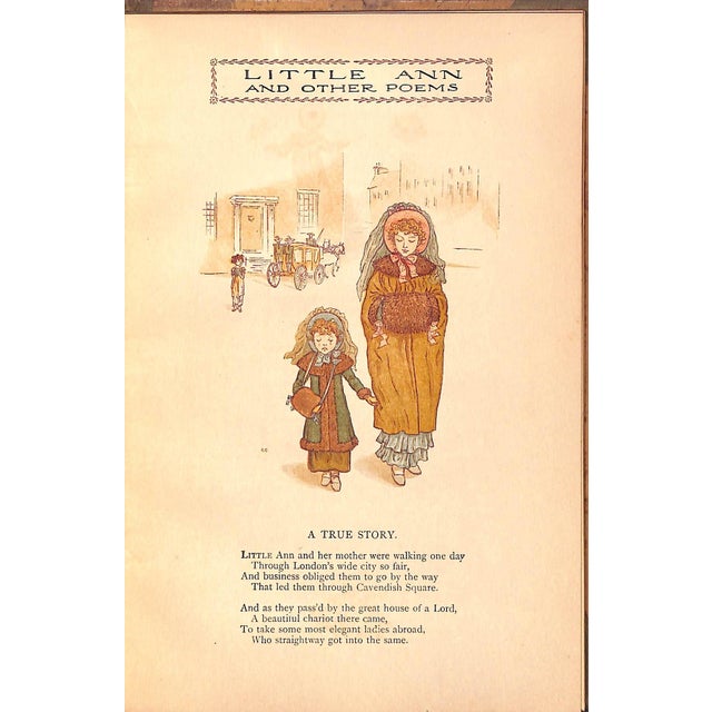 Mid 20th Century "Little Ann and Other Poems" Taylor, Jane and Ann For Sale - Image 5 of 8
