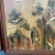 Mid-Century Modern 1960s Mid-Century Modern 3-Panel Triptych Painting by Thomas Pell Soaring Cranes & Landscape For Sale - Image 3 of 12