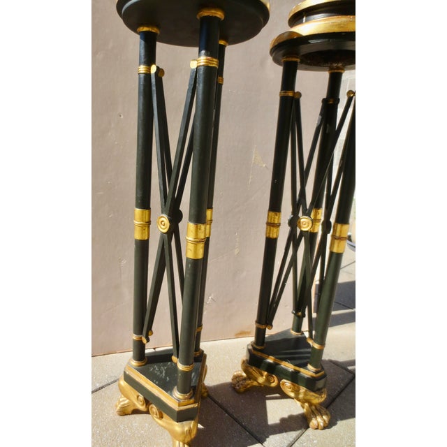 Pair of Directoire Style Pedistals -- A Pair of 2 For Sale - Image 11 of 16