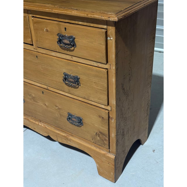 Antique Pine Two Over Two Drawers - Chest of Drawers From England For Sale - Image 6 of 18