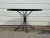 1970s Mid-Century Outdoor Iron Attributed to Salterini Round 48" Dining Table For Sale - Image 5 of 12