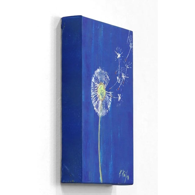 "Spring Wish" Contemporary Abstract Botanical Painting by Kathleen Keifer For Sale In Los Angeles - Image 6 of 8