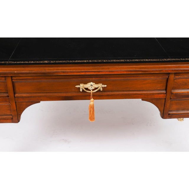 Antique Empire Ormolu-Mounted Desk, 19th Century For Sale - Image 5 of 18