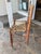 19th Century Antique Ladderback + Rawhide Seat Side Chairs, Set of 2 For Sale - Image 9 of 12