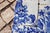 Ceramic Tile Mural Panel Depicting a Vase With Rocaille Flowers, Portuguese, 18th Century For Sale - Image 7 of 16