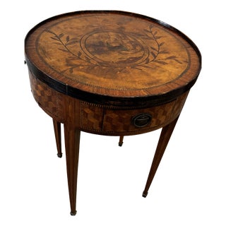 Louis XVI Style Marquetry Game Table, 1900s For Sale