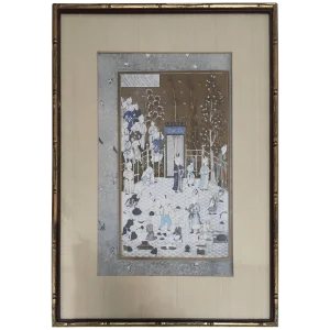 Print After 16th Century Indian Mughal Style Miniature Painting