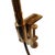 Mid-Century Modern Vintage Italian Adjustable Brass Gooseneck Clamp Lamp, 1960s For Sale - Image 3 of 9