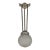 Petitot & Muller Freres French Art Deco Pendant Light 1930s - 2 Available For Sale