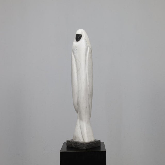 Paul Simons, Sculpture, 1980s, Marble For Sale - Image 3 of 10