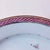 Ceramic Chinese Export Famille Rose Porcelain Dish With a Scale Pattern Rim For Sale - Image 7 of 10