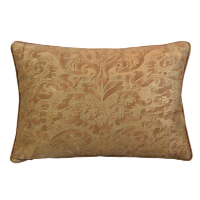 French Provincial Mariano Fortuny Sevigne Italian Feather/Down Pillow For Sale - Image 3 of 6