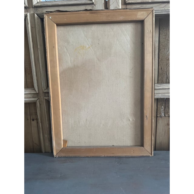 Blue Frank Tolles Chamberlin (1873–1961) – Portrait of an Executive – Oil on Canvas For Sale - Image 8 of 9