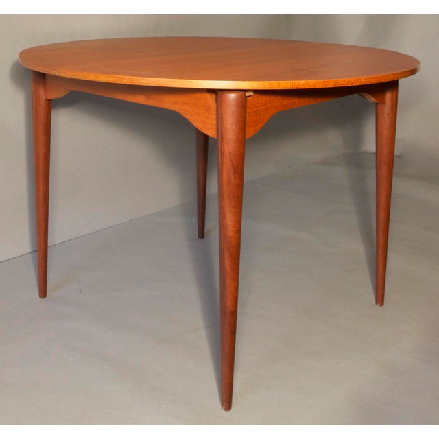 Italian Extendable Dining Table in Teak, 1960s For Sale - Image 5 of 7