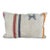 Turkish Hemp Pillow Cushion Natural Beige Orange Pillow Cushion Cover 16" x 24" For Sale