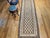 Textile Vintage Persian Qazvin Tribal Kilim Runner, Handwoven Wool, Allover Paisley Pattern, Tan & Brown, 3x11 For Sale - Image 7 of 18