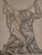 Brown Unknown, Sketches, 1940s, Set of 3 For Sale - Image 8 of 17