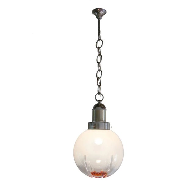 Italian Ball Pendant Lamp from Mazzega, 1970s For Sale - Image 18 of 18