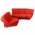 A striking vintage modular sofa produced by tatra pravenec in czechoslovakia during the 1970s. This exceptional mid-...