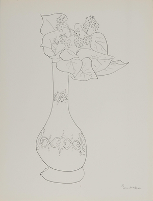 Henri Matisse, Bouquet de fleurs estival, Lithograph