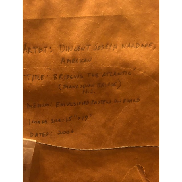 Vincent Nardone Expressionist New Jersey Seascape Painting For Sale In Philadelphia - Image 6 of 7