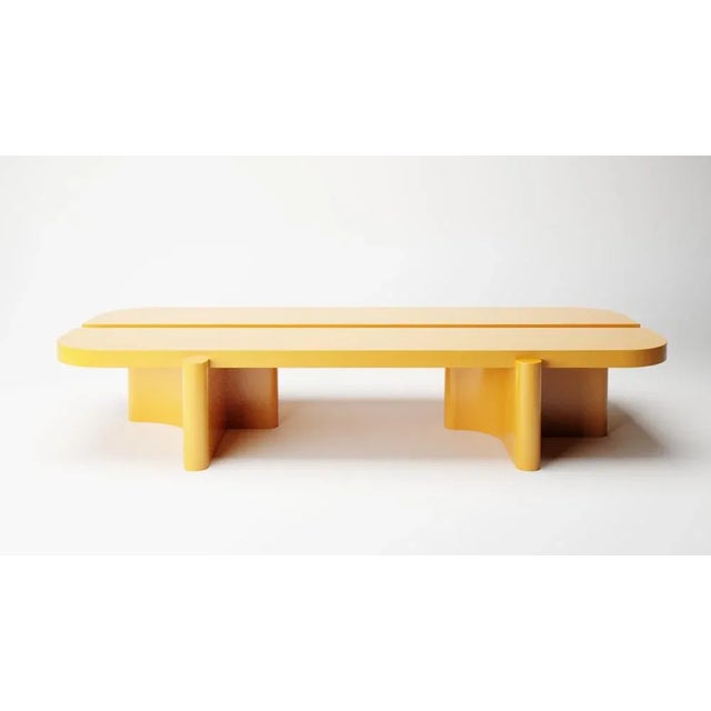 Not Yet Made - Made To Order Riviera Table in Yellow Lacquer by Studio Rig for Collector For Sale - Image 5 of 5