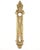 French Pair of Belgian French Bronze Door Back Plates For Sale - Image 3 of 7