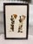 Framed Butterfly Wing Art Featuring Two Figures With Parasols For Sale - Image 9 of 12