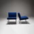 We love Florence Knoll and we love blue. It is a perfect match on this Florence Knoll Model 31 lounge chair. It is a true...