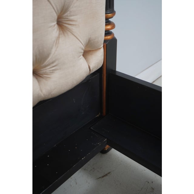 Nancy Corzine King Size Paint Decorated Poster Bed For Sale - Image 13 of 16