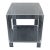 MCM Hollywood Regency Clear Lucite Acrylic Two-Tier Square Side Table For Sale