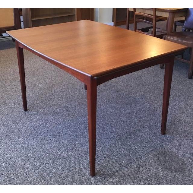 Mid 20th Century Mid Century Modern Extending Teak Dining Table c.1960 For Sale - Image 5 of 11
