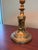 Neoclassical Solid Brass Table Lamp With Red Shade For Sale In New York - Image 6 of 7