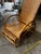 1970s Hemingway Rattan Lounge Chair With Extendable Footrest For Sale - Image 10 of 11
