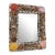 Small Vintage Seashell Wall Mirror For Sale