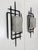 Large Brutalist Wrought Iron and Glass Sculptural Wall Lamps from Honsel-Leuchten, West Germany 1960s, Set of 2 For Sale - Image 16 of 18
