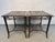 Vintage Maitland-Smith Metal Geometric End Tables, Pair For Sale - Image 10 of 17