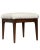 Mid-Century Modern Mid 20th Century Walnut Bouclé Stools, a Pair For Sale - Image 3 of 11