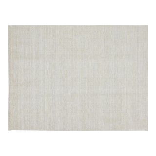 Early 21st Century Modern Minimalist Hand Loomed Rug With Soft Texture,12'X15' For Sale