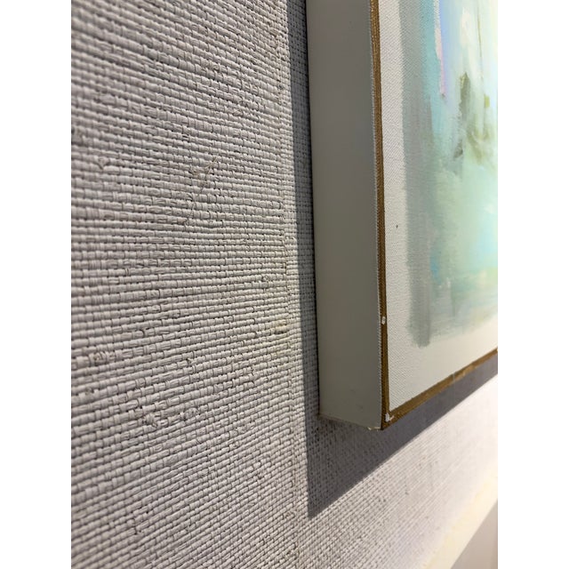 Contemporary Late 20th Century Landscape Abstract Painting For Sale - Image 3 of 5
